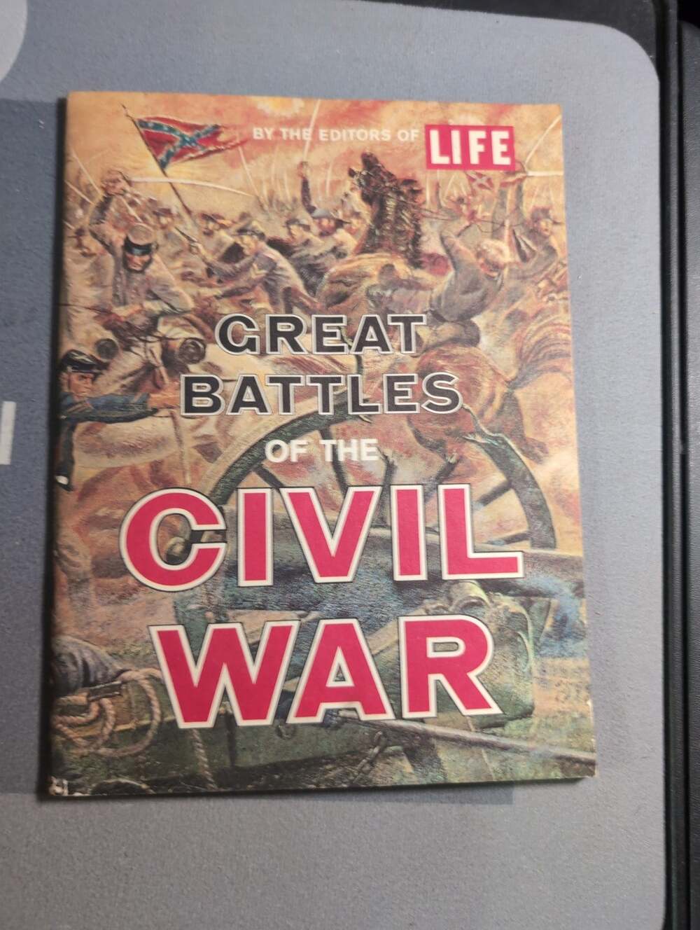 1961 Life Magazine: Great Battles of the Civil War by Paul Mandel Map Foldout